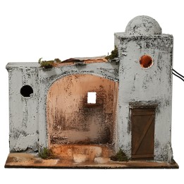Arab house illuminated cm 33x19.5x29.5 h