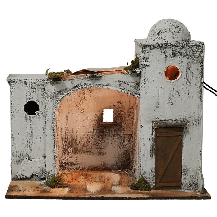 Casa araba illuminata cm 33x19,5x29,5 h
