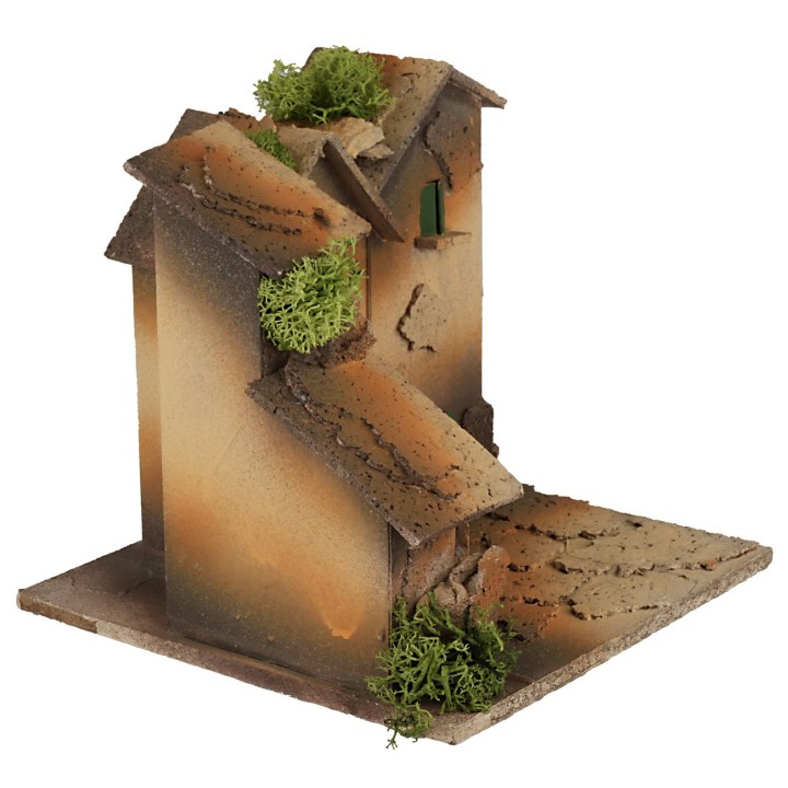 copy of Borgo con passaggio centrale cm 15x15x14