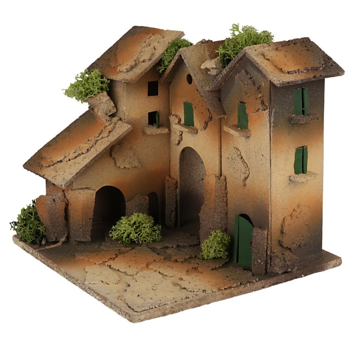 copy of Borgo con passaggio centrale cm 15x15x14
