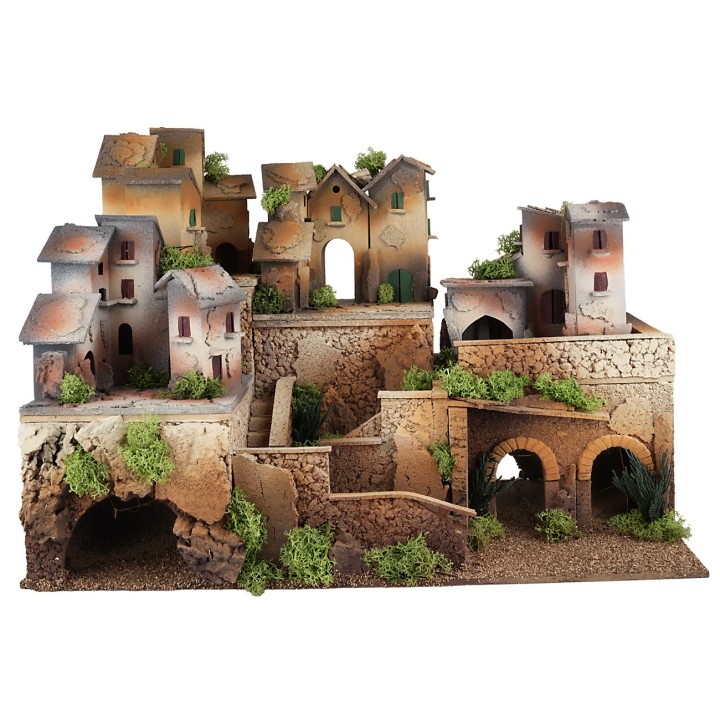 Multi-level setting with scale cm 50x30x21 h