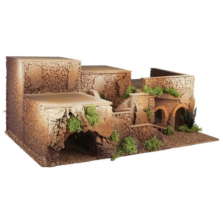 Multi-level setting with scale cm 50x30x21 h