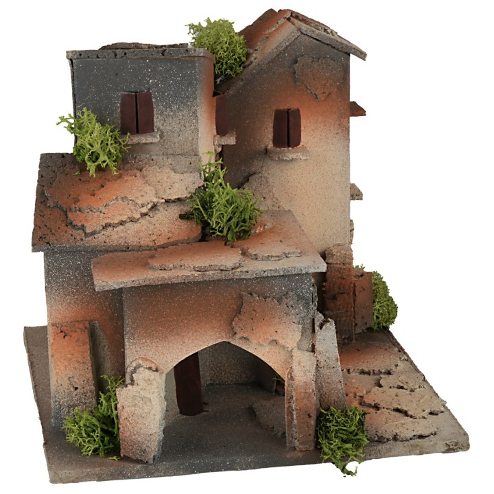 Borgo di campagna cm 15x15x14 h