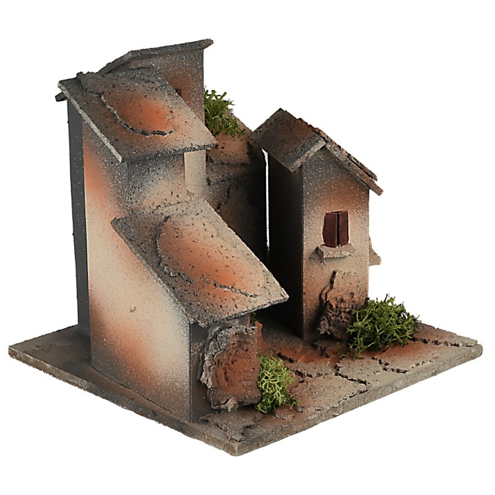 Corner village cm 15x15x14 h