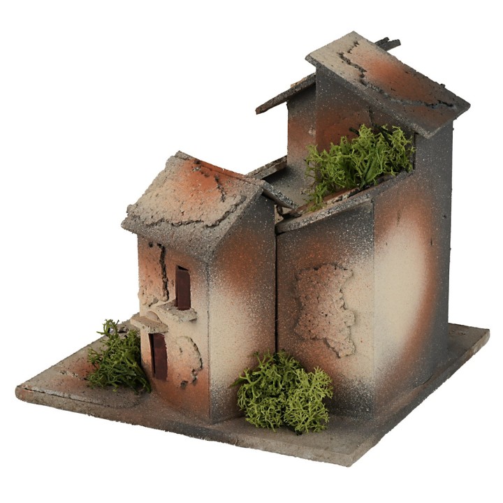 Borgo angolare cm 15x15x14 h