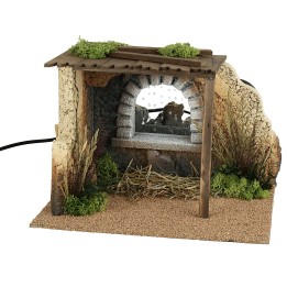 Capanna per presepe cm 30x30x21h