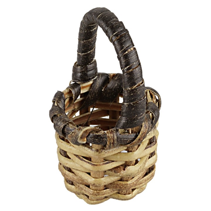 Wicker basket Ø 1.5 cm with handle