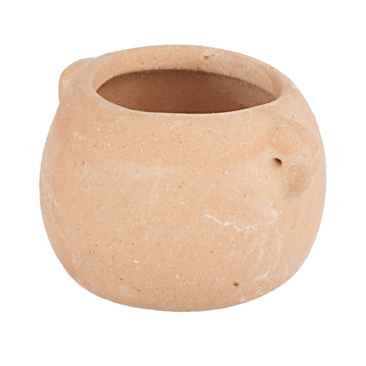 Pentola in terracotta cm 3 h