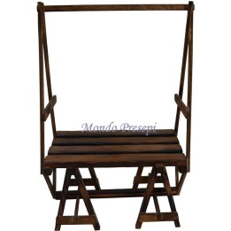 Puesto envejecido cm 19x10x29 h.