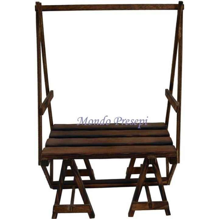 Puesto envejecido cm 19x10x29 h.