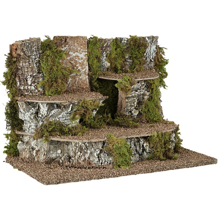 Scenario su più livelli cm 35x20x23 h