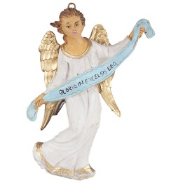 Ángel con inscripción Gloria serie 30 cm