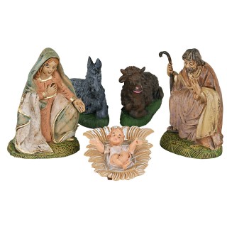 Natividad 5 figuras serie 10 cm