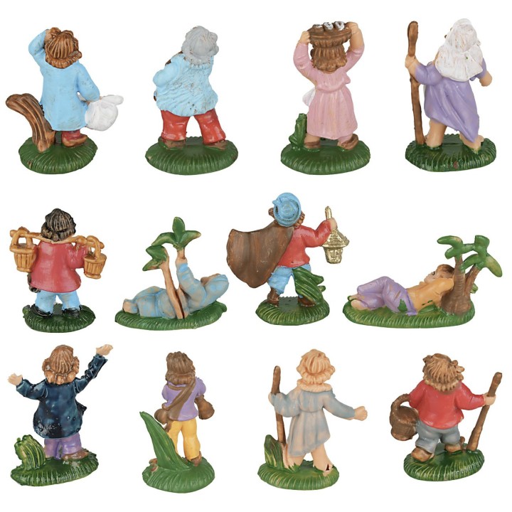 Set 12 pastori cm 3,5