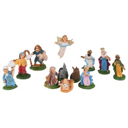 Nativity set 3 cm 12 figures for nativity scene