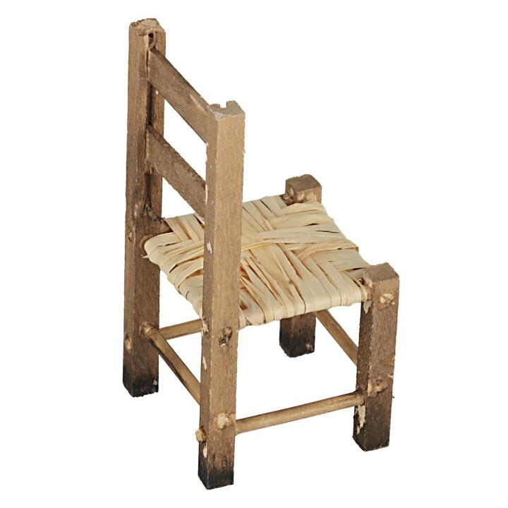 Straw chair cm 4x4x3x6.5 h