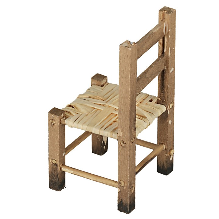 Silla de paja cm 4x4x3x6,5 h