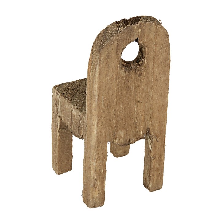 Wooden chair cm 2.1x2.1x4.2 h