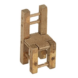 Sedia in legno cm 2x2x4,4 h