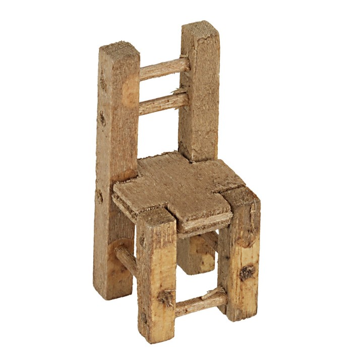 Wooden chair cm 2x2x4.4 h