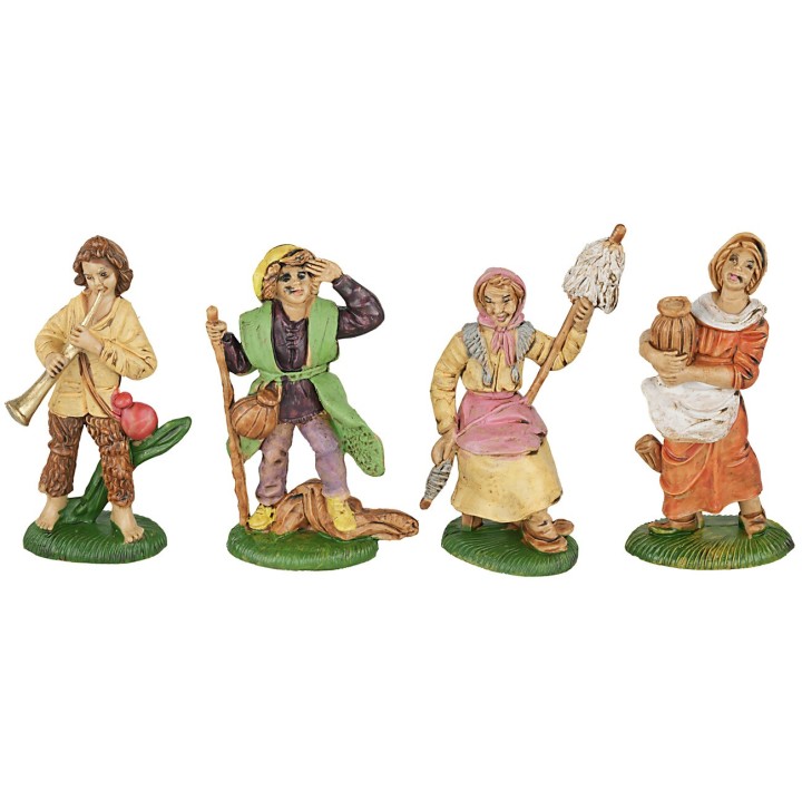 Set 12 statuine 8 cm