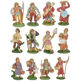 Set 12 statuine 8 cm