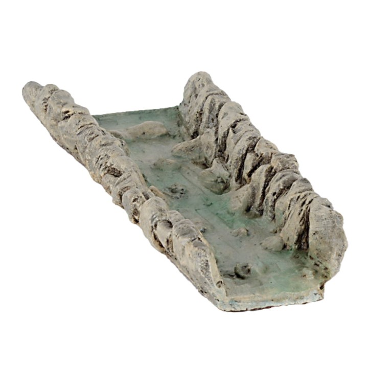 New - Ruscello presepe dritto in resina componibile - presepe