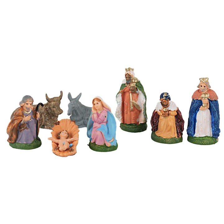 Natività 8 soggetti serie 5 cm