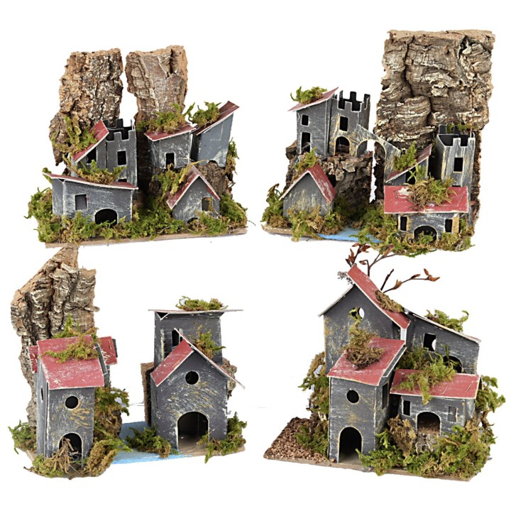 Juego de 4 cajas de 14x9x15 cm (alto)