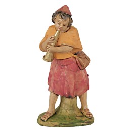 Flute player with instrument series cm 15