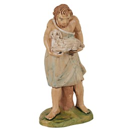 Shepherd with lamb series 15