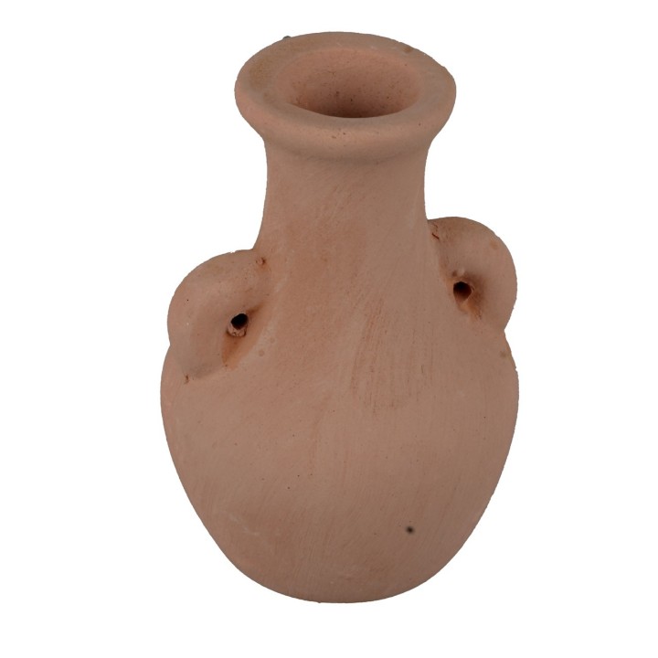 Ánfora con asas en terracota cm 7 h