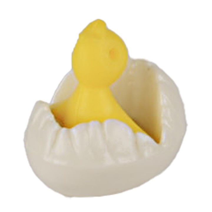 Chick in an eggshell cm 3x2 h