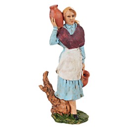 Woman with amphorae 13 cm