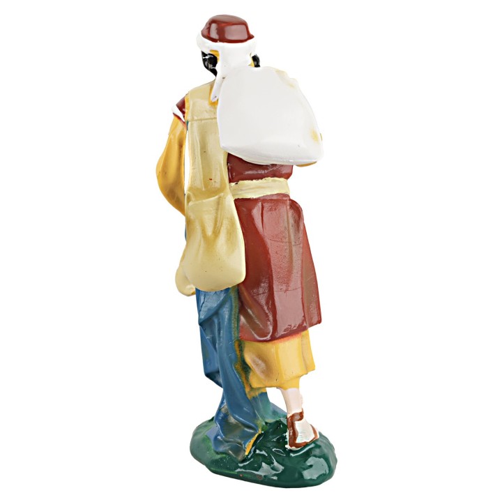 Set of three shepherds statues 9 cm