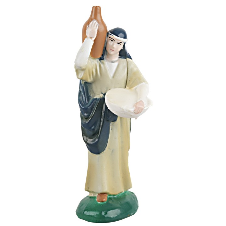Set of three shepherds statues 9 cm