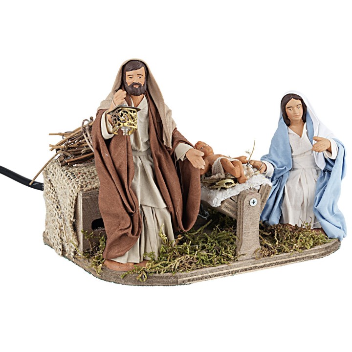 12 cm Moving Nativity