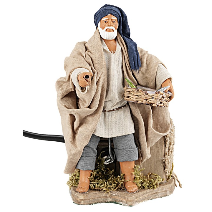 12 cm Moving Fisherman