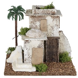 Casa árabe cm 23x20x17,5 h