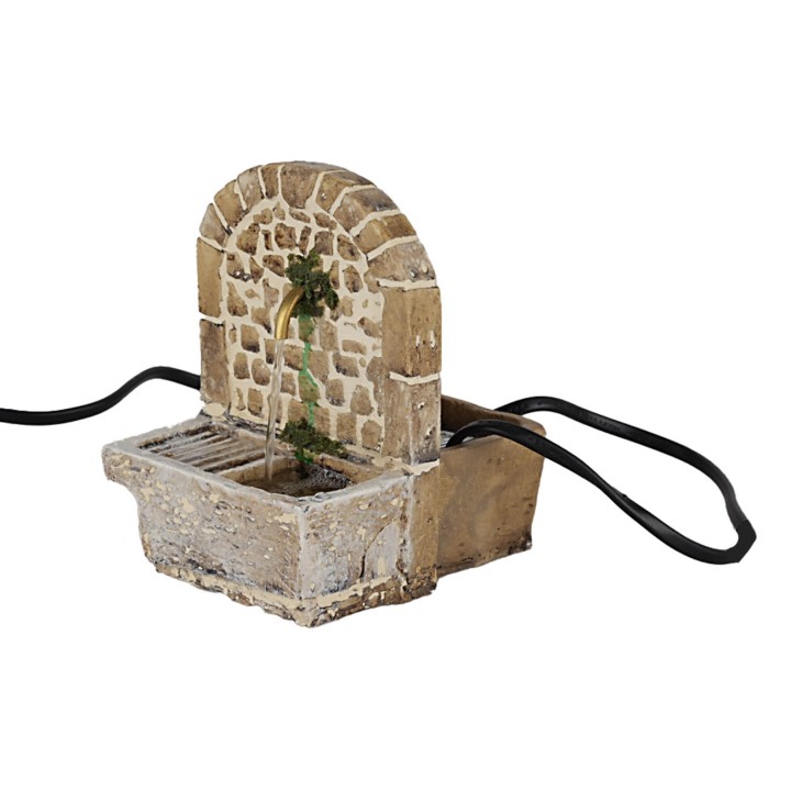 Working fountain 10x12x12 cm h