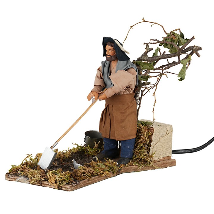 15 cm Moving Farmer