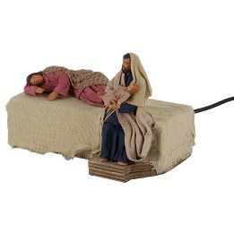 Natividad durmiente 12 cm en movimiento