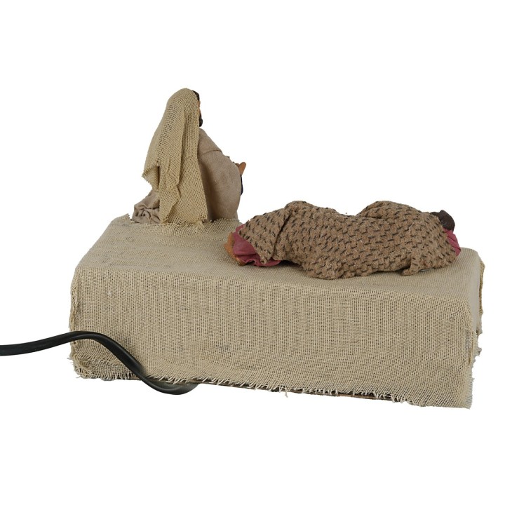 12 cm Sleeping Nativity in motion