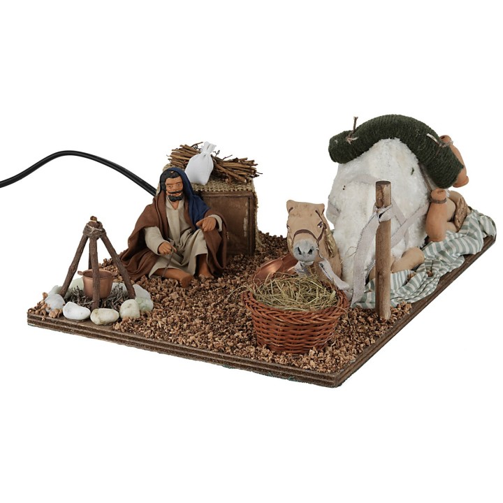 Camel driver with 12 cm moving camel