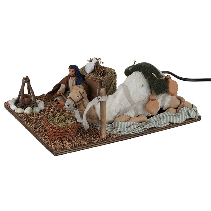 Camel driver with 12 cm moving camel