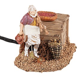 Zampognaro serie 10 cm Landi Moranduzzo in movimento