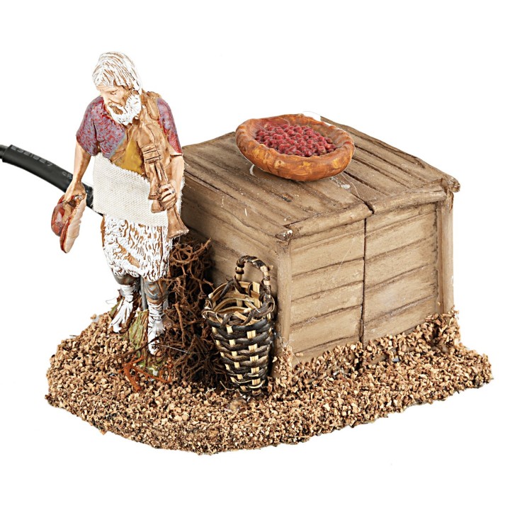 Zampognaro serie 10 cm Landi Moranduzzo in movimento