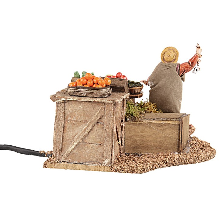 Fruttivendolo serie Landi Moranduzzo 10 cm in movimento