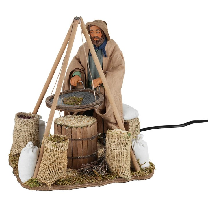 Hombre que tamiza en movimiento 24 cm