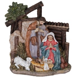 Nativity in resin cm 14x7x16.5 h